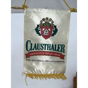 clausthaler germany's #1 non-alcoholic Beer Banner/flag